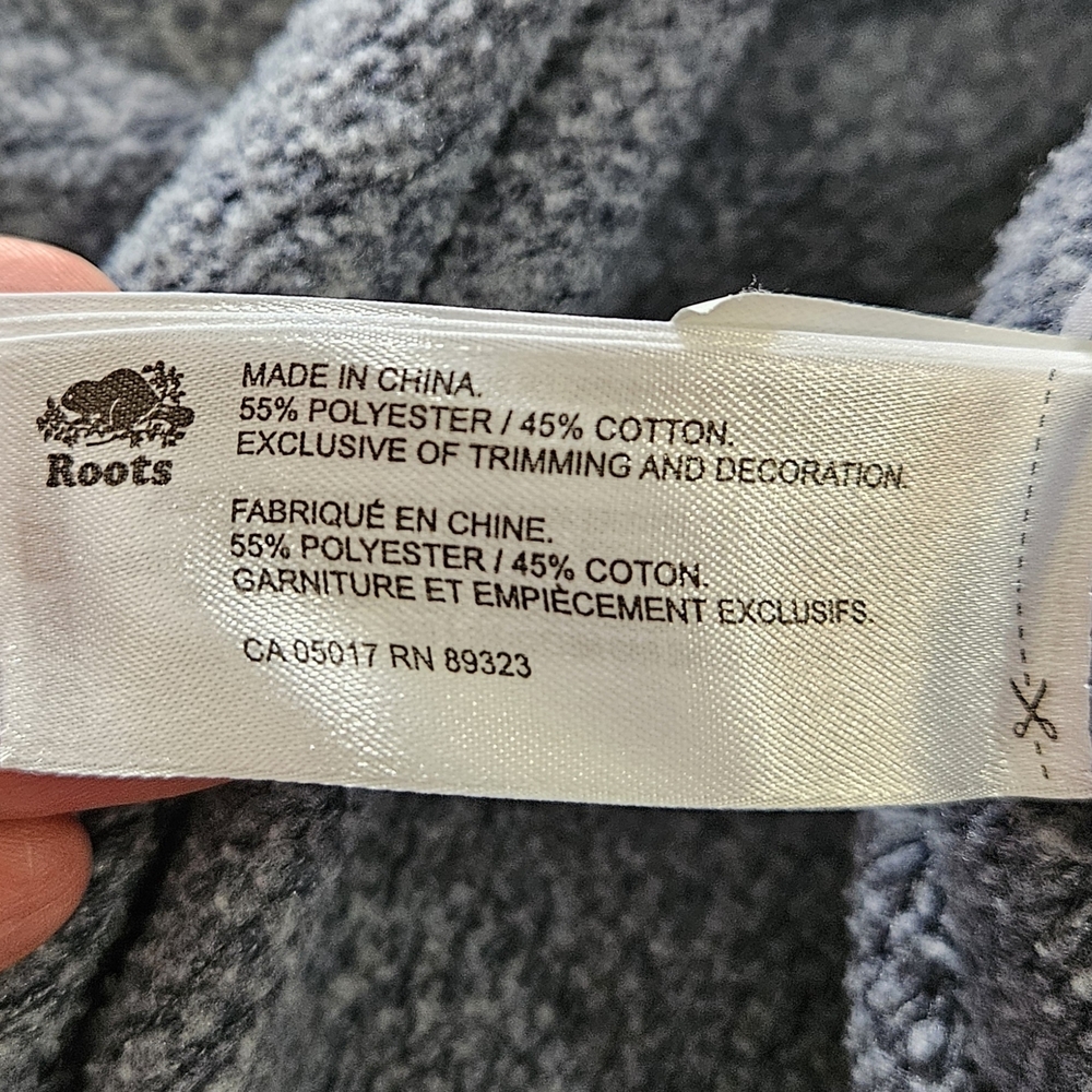 Men's Heathered Blue Roots Hoodie - Picture 4 of 8
